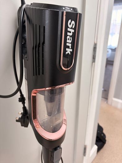 SHARK Anti Hair Wrap with Pet Tool HZ500UKT Upright Bagless Vacuum Cleaner - Grey & Rose Gold