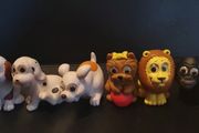 Collection of Ceramic Guggelly Eyed Animals
