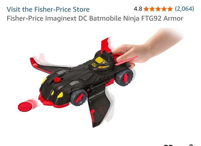 IMAGINEXT Batman Batmobile Vehicles