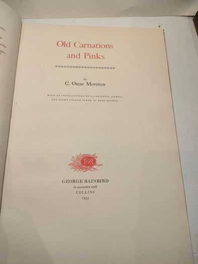 Old Carnations and Pinks First Edition