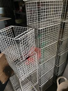 Small metal cages