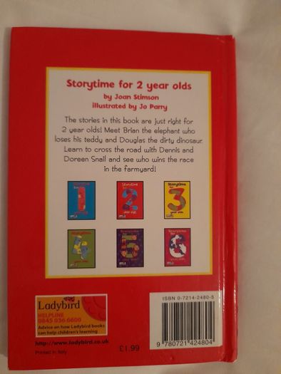 Children's book,Story Time for 2 year olds