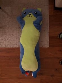 Long cat pillow