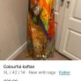 Colourful Katier kaftan - size 14- new Image 3