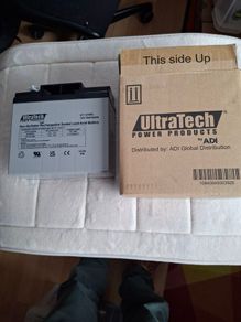 Ultratech Ut-1270 12v - 18ah Lead Acid Rechargeable 20hr Battery Brand New  !