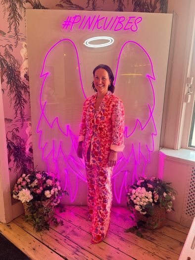 floral suit