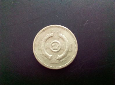 Old English Pound Coin