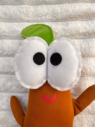 Hey Duggee Singing Sticky Stick Soft Toy Plush approx. 32 cm. (with legs) Dirty Used Please see photos