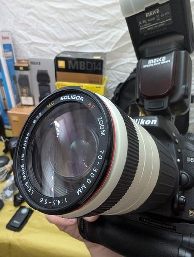 Nikon Pro Digital & 35mm Film Photography Kit - Nikon D610 & F50 + 4 Lenses & Studio Accessories