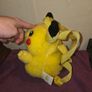 Vintage 1990's Pikachu Plush Backpack Image 4