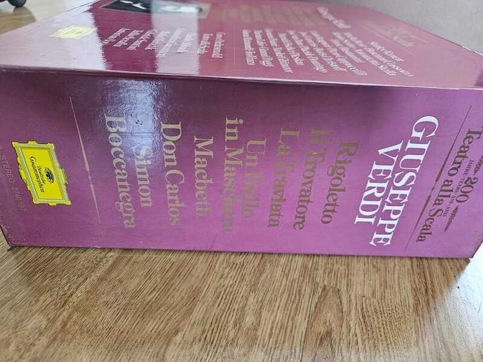 Collectors item -  Giuseppe Verdi LP box set