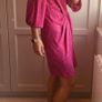 Hugo Boss pink midi dress, brand new with tags. Image 2