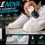 Premium Shoe Cleaner Kit 2x50ml Foam Cleaner Brush & Microfibre Cloth Image 3