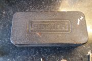 Old Singer (Sewing Machine) Box &amp; Fittings