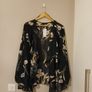 Floral dress with a waterfall jacket Image 6