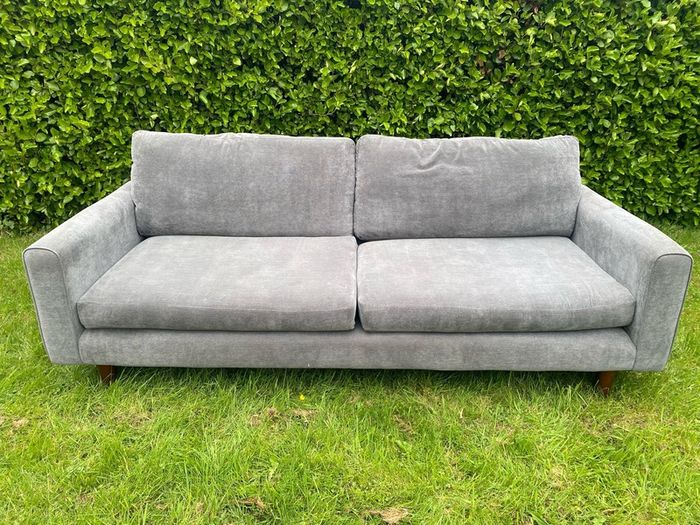 4 seat sofa and footstool - DFS