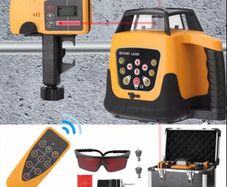 Rotary laser level 360 new kit red laser receiver