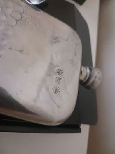 Pinder pewter flask