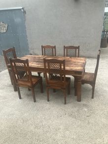 table and chairs