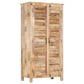Wardrobe 90x50x180 cm Solid Mango Wood