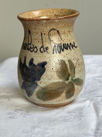 Herbes de Provence ceramic jar