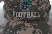 Military style cap barely worn