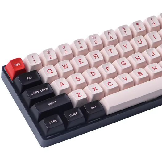 Keycaps set for mechanical keyboards - KBDi GMK Flamingo