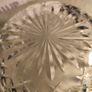Waterford Lead Crystal Cut Bowl With Scalloped Rim 9 inches diemter and 4 inches deep  is uesd iteme but in good condition. Image 3