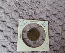 1/4 Farthing D 20 mm 1896
