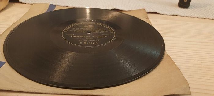 extreamly rare 1901-2 record Emilio de Gogorza