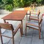 Acacia Garden Table & Chairs Set Image 2