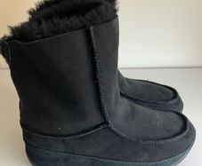 FitFlop Mukluk Black Boots - UK6/EU39