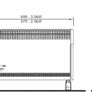 Wall mounted electric heater Contrast Dimplex DXC20Ti Image 3