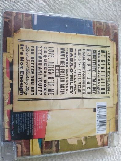 The Who - Then & Now Greatest Hits Cd