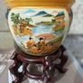 Vintage Chinese Plant Pot Image 3