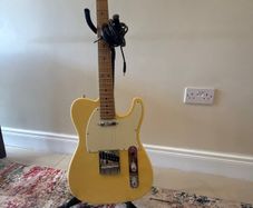Blonde Telecaster Electric Guitar and 10W Amp