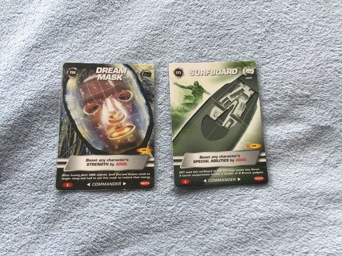 james Bond cards