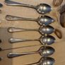 Vintage 6 person A1 silver plated cutlery set .. Image 6