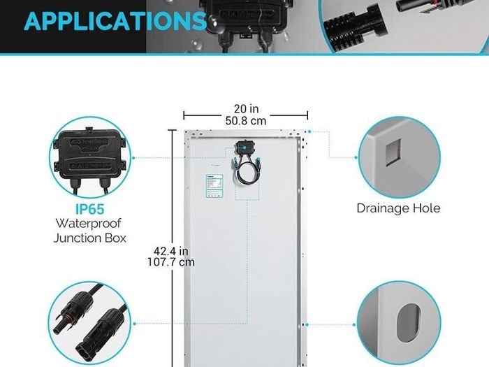 Solar Panel Kit 12V Solar Off-grid System for Houses