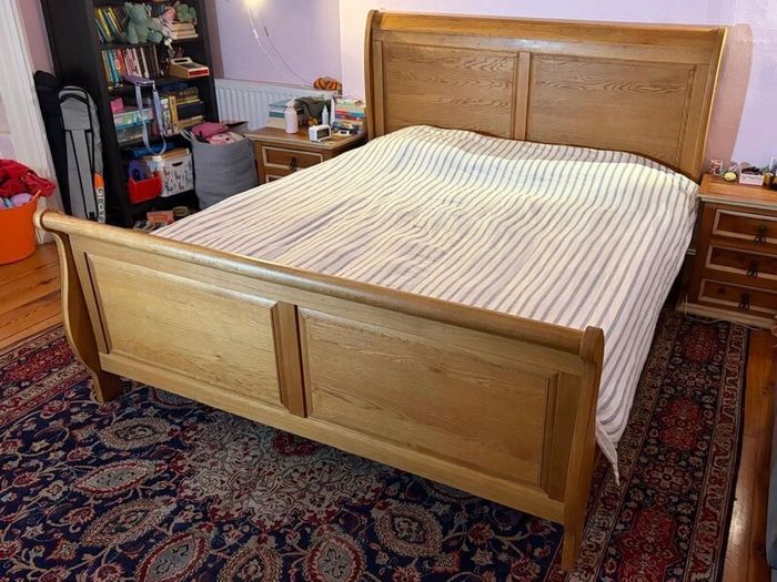 Super King bed frame with TEMPUR mattress included