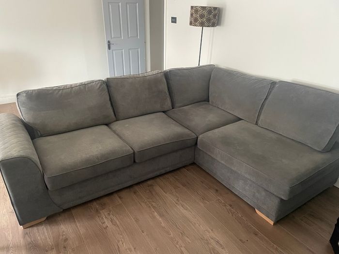 L shaped sofa