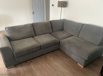 L shaped sofa