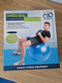 Swiss Ball 55cm & Pump