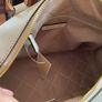 Michael Kors SALE  new with tags on  cream Grayson medium duffle satchel Image 6