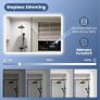 500x700 mm Bathroom-Mirror-with-LED-Lights for Wall, Bluetooth, Anti-Fog, 3 Colors Dimmable Bathroom-LED-Mirror, Memory Function, HD Tempered Glass, IP44 Smart-Mirror(Horizontal/Vertical) Image 5