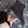 beautiful new comfort fit bliss light weight black  suede boots Image 6