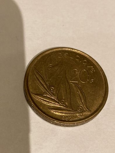 Belgium coin lot of 18 coins