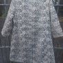 Black and gold metallic brocade coat (free post) Image 6