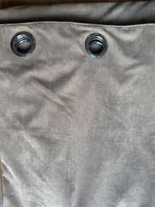 Beige curtains