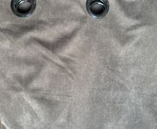 Beige curtains